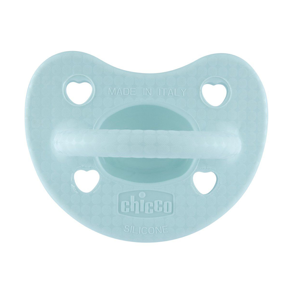 Пустушка Chicco PhysioForma Luxe, силікон, від 2 до 6 місяців, блакитна, 1 шт (73011.37)